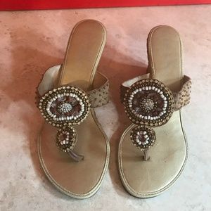 Bamboo 54 Bejewled Wedges